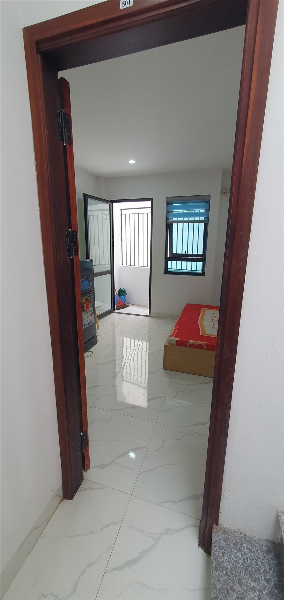 Phòng trọ Studio 25m2 tại NTV Apartment Thiên Hiền - Nam Từ Liêm - Phòng khách