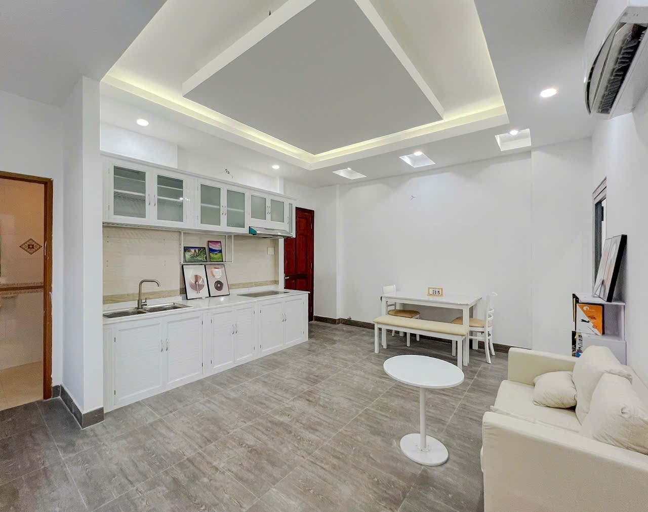 Phòng trọ 2 Phòng ngủ 60m2 tại TP House Bình Lợi - Bình Thạnh - Phòng khách