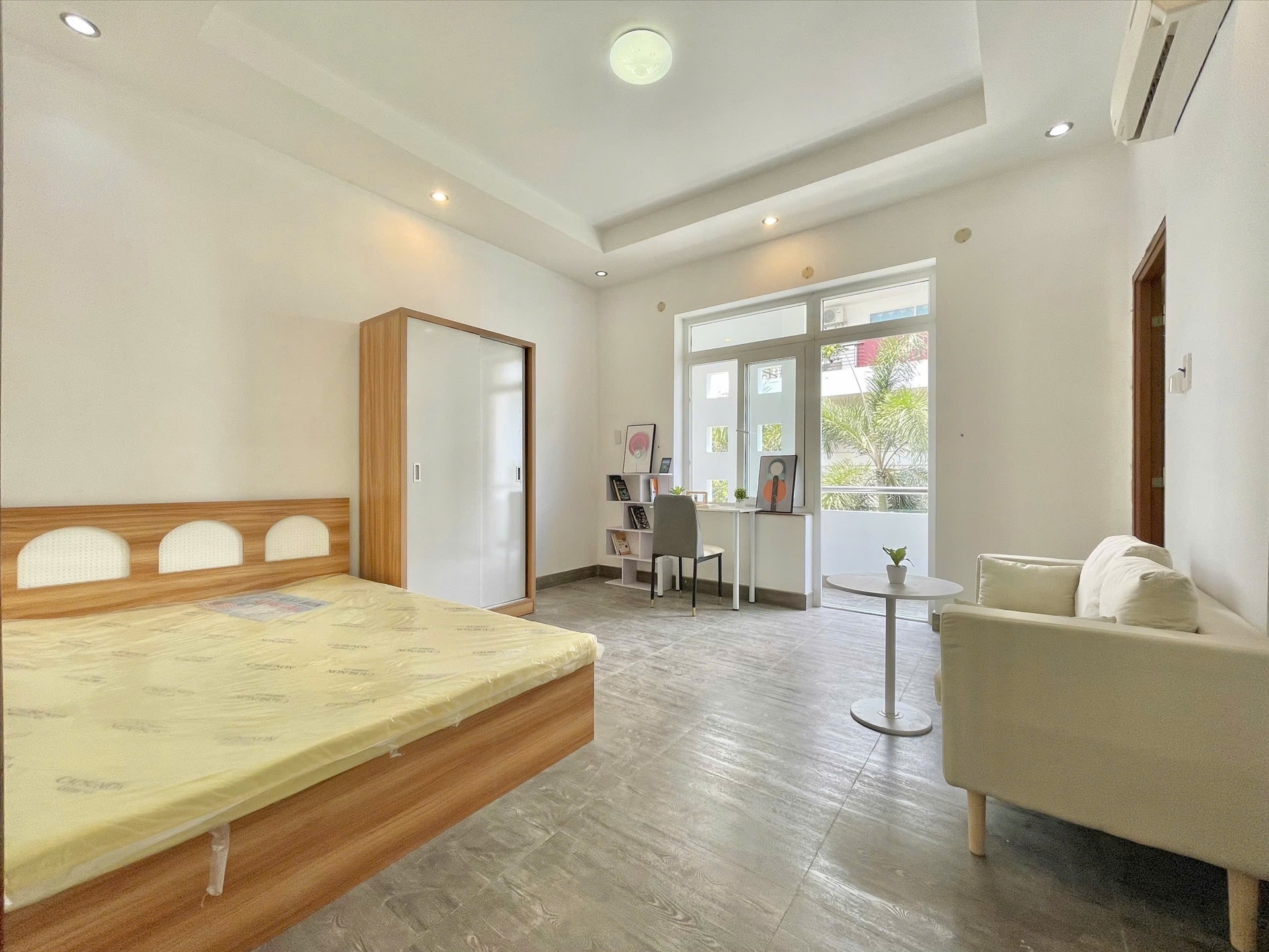 Phòng trọ Studio 30m2 tại TP House Bình Lợi - Bình Thạnh - Phòng ngủ