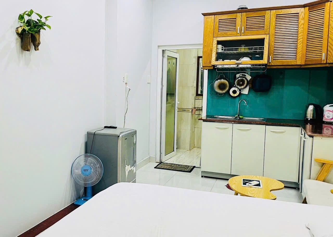 Phòng trọ Studio 25m2 tại AT Home Trà Khúc - Tân Bình - Phòng ngủ
