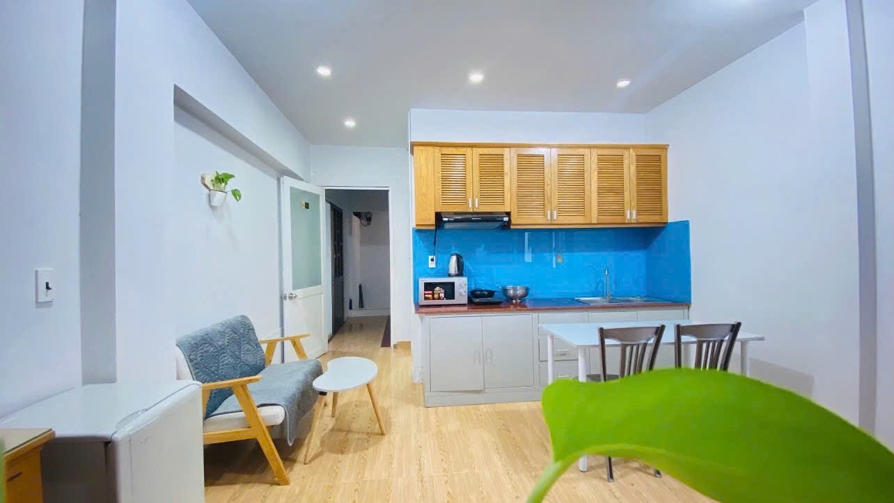 Phòng trọ Studio 30m2 tại AT Home Trà Khúc - Tân Bình - Phòng khách