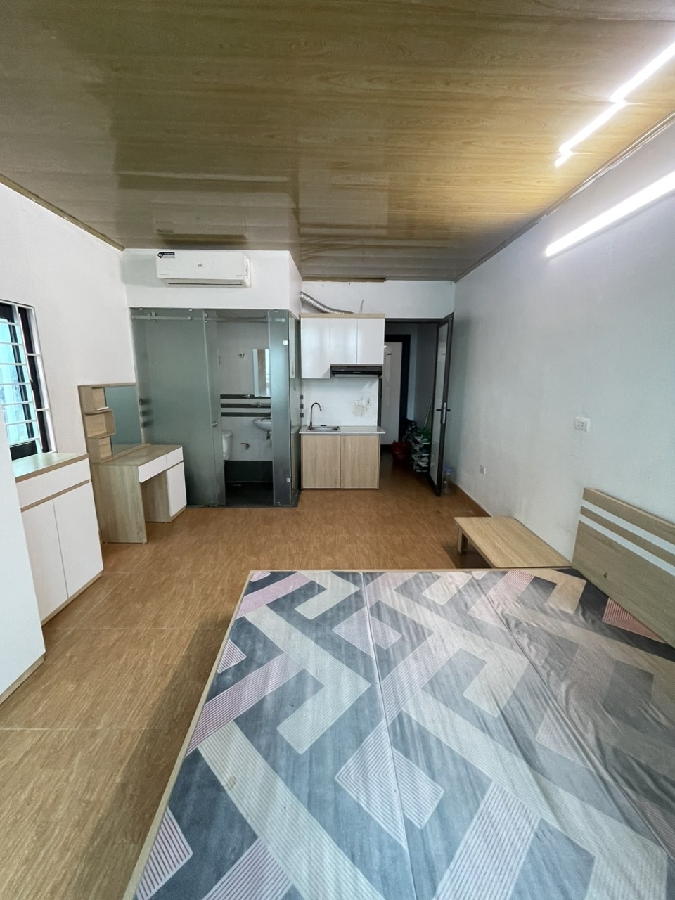 Phòng trọ Studio 35m2 tại NTV Apartment Phú Mỹ - Nam Từ Liêm - Phòng bếp