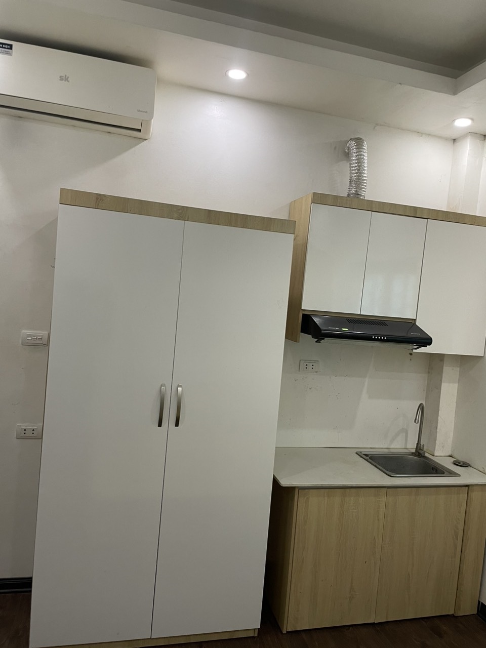 Phòng trọ Studio 30m2 tại NTV Apartment Phú Mỹ - Nam Từ Liêm - Phòng bếp