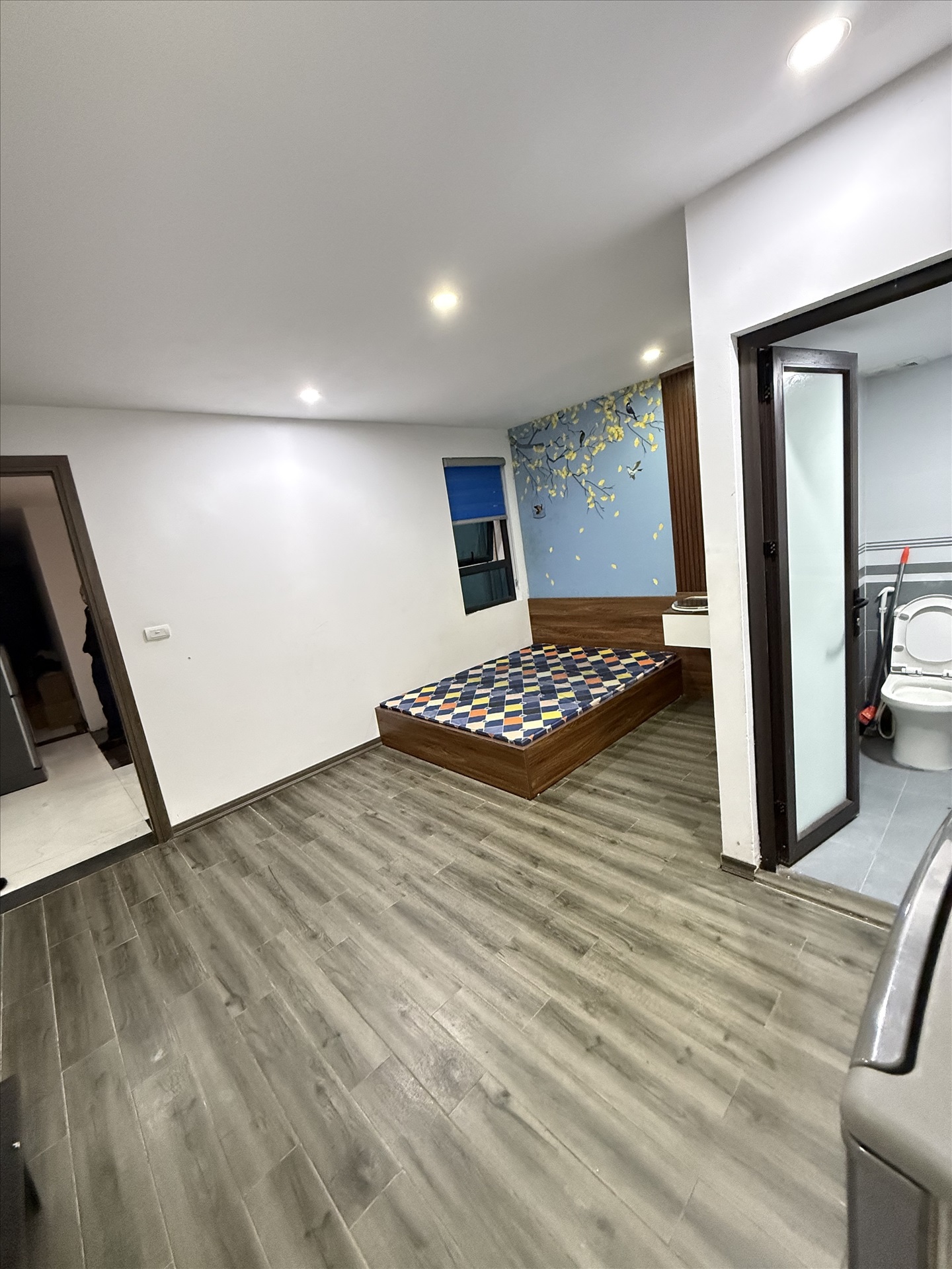 Phòng trọ Studio 30m2 tại NTV Apartment Xuân Thủy - Cầu Giấy - Phòng ngủ