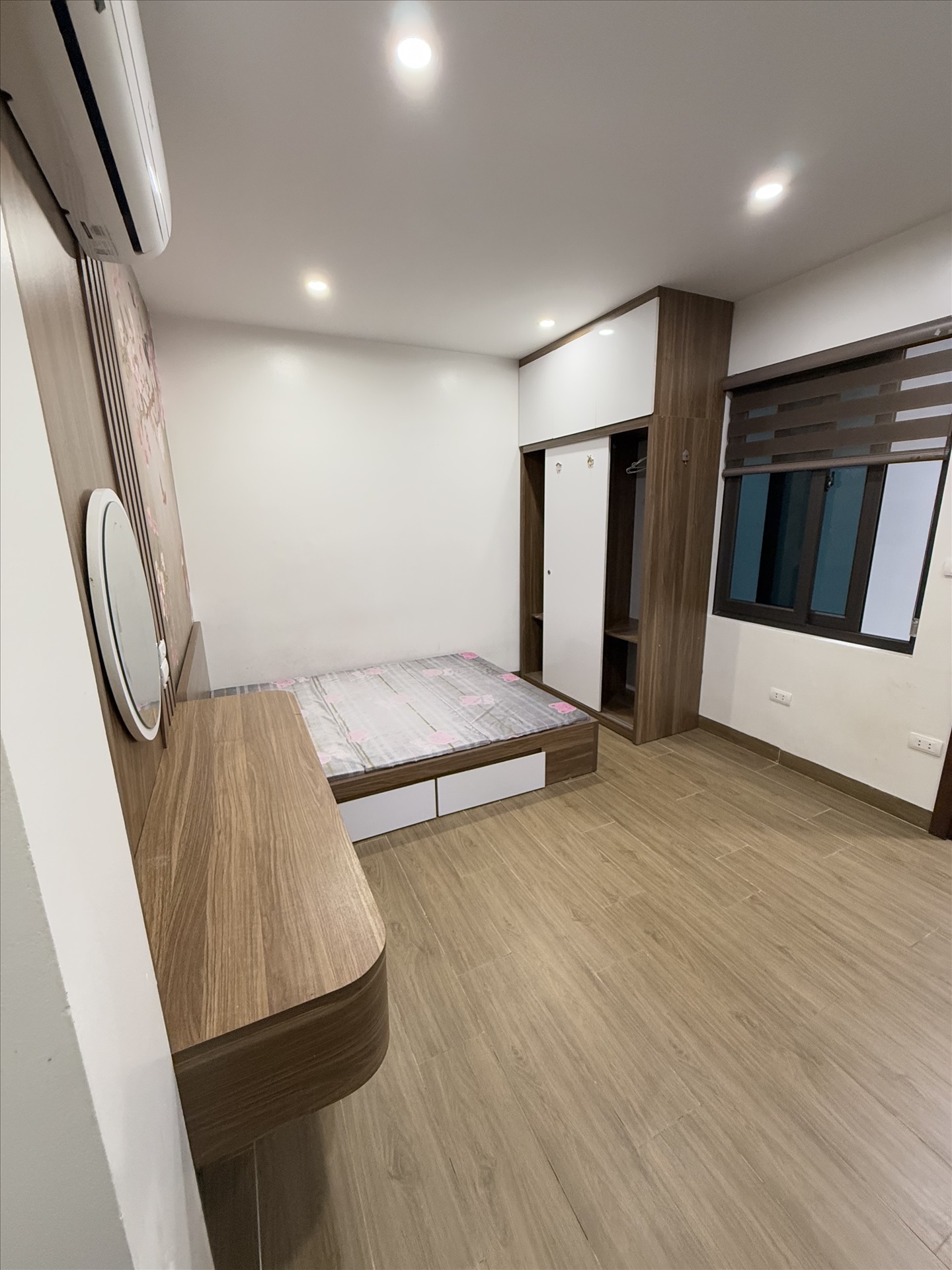 Phòng trọ Studio 30m2 tại NTV Apartment Nguyễn Ngọc Vũ - Cầu Giấy - Phòng ngủ