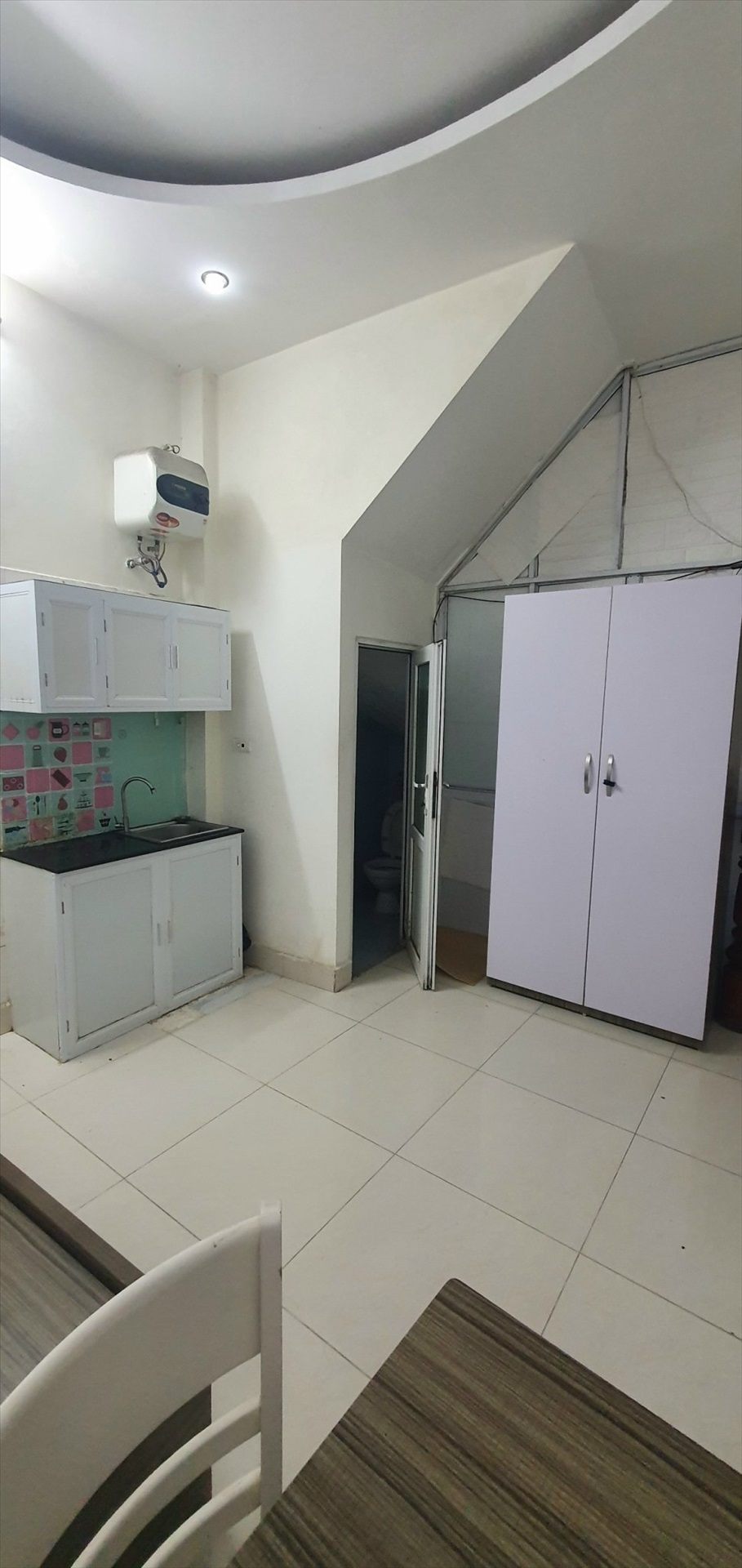 Phòng trọ Studio 35m2 tại NTV Apartment Trần Quốc Vượng - Cầu Giấy - Phòng bếp
