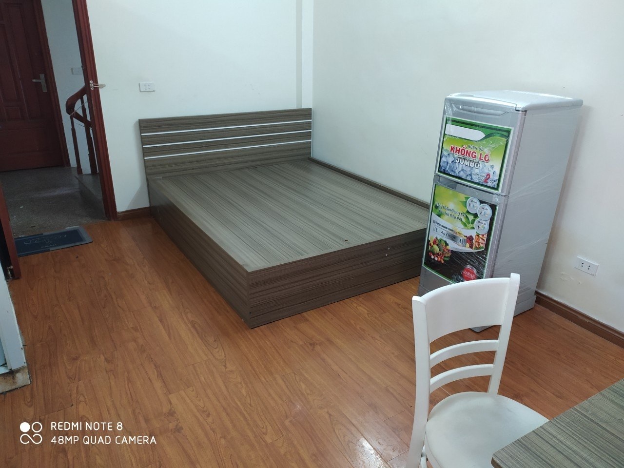 Phòng trọ Studio 35m2 tại NTV Apartment Trần Quốc Vượng - Cầu Giấy - Phòng ngủ