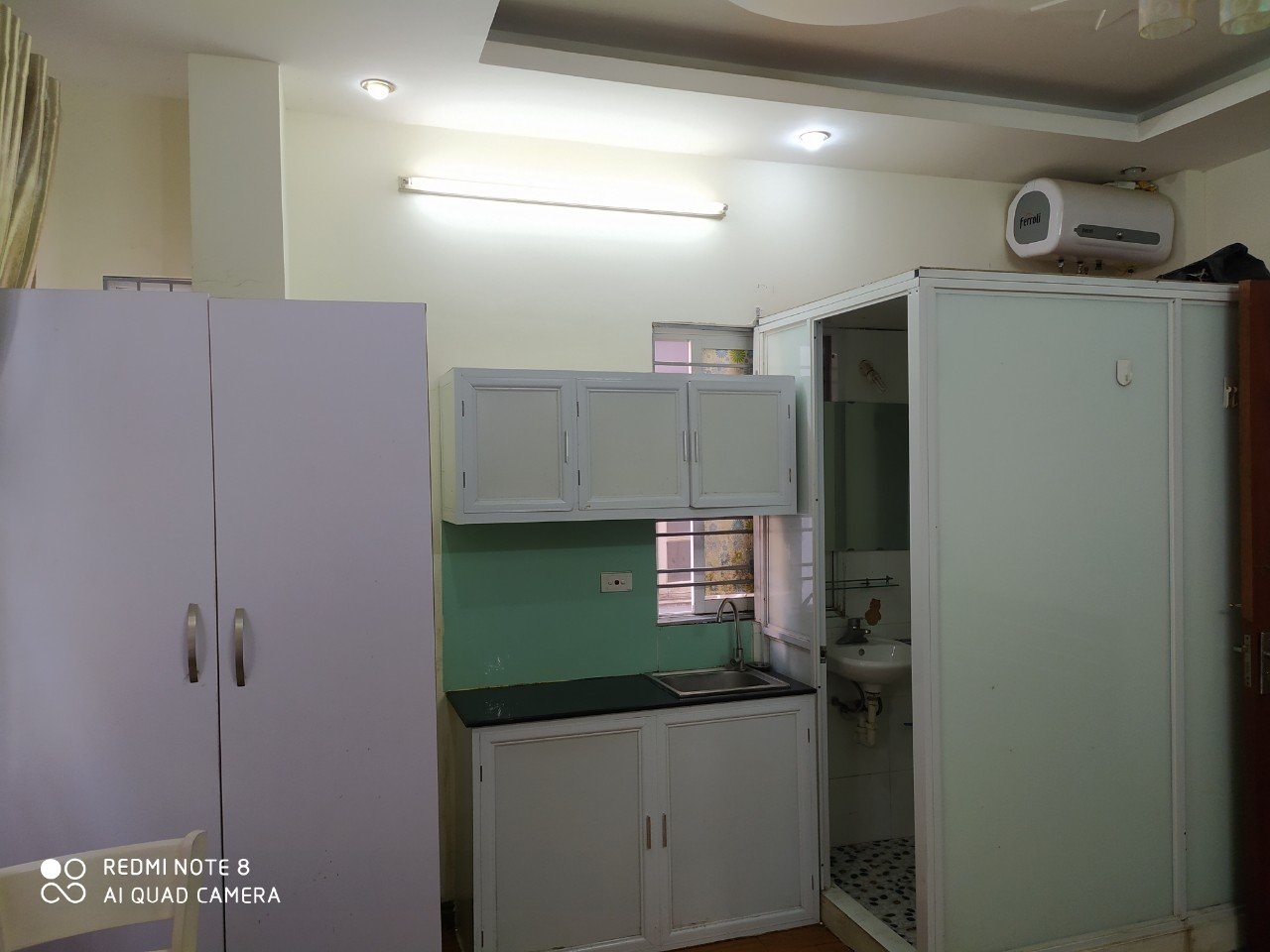 Phòng trọ Studio 35m2 tại NTV Apartment Trần Quốc Vượng - Cầu Giấy - Phòng bếp