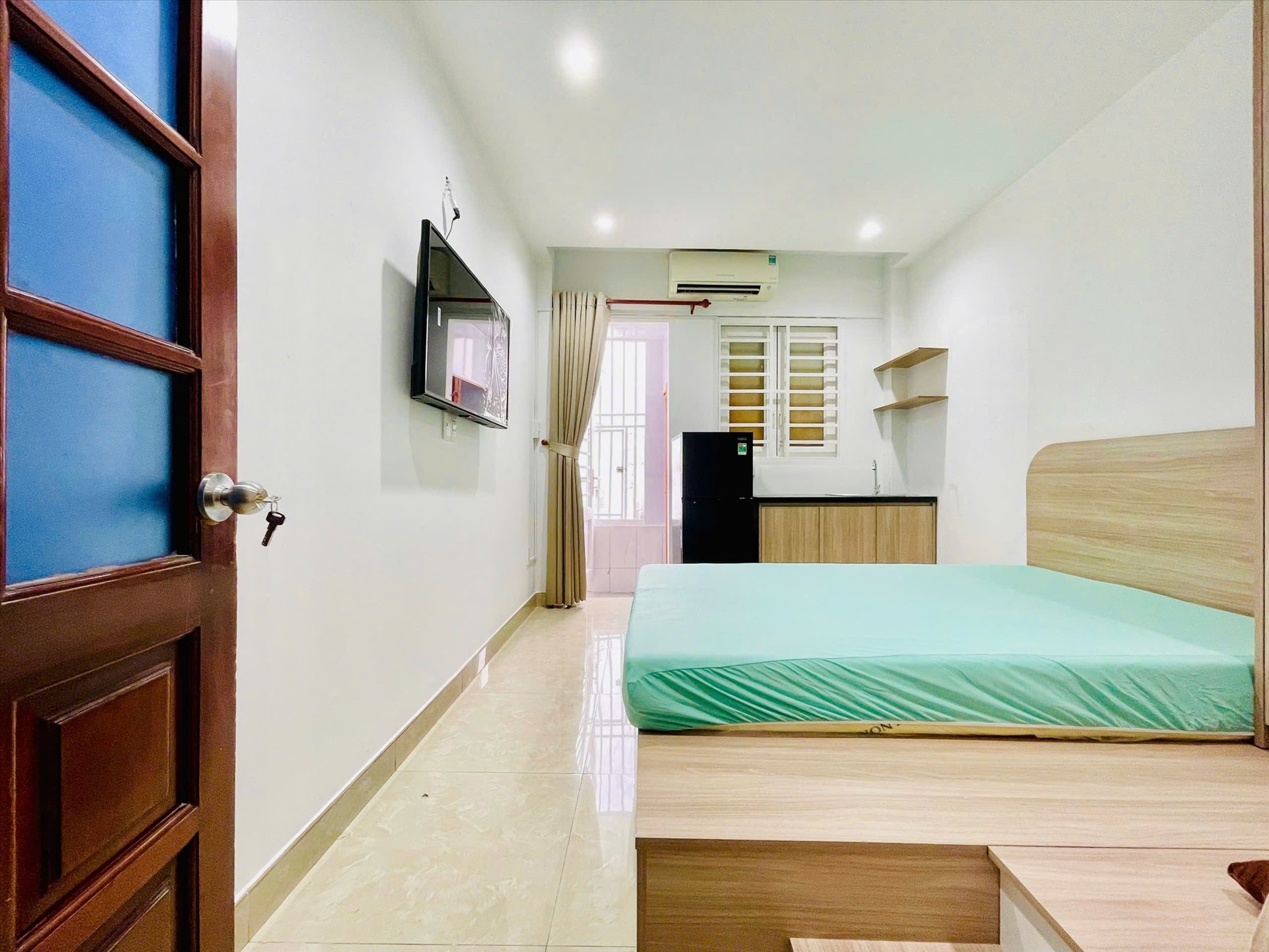 Phòng trọ Studio 35m2 tại MAIA House Thạch Thị Thanh - Quận 1 - Phòng bếp