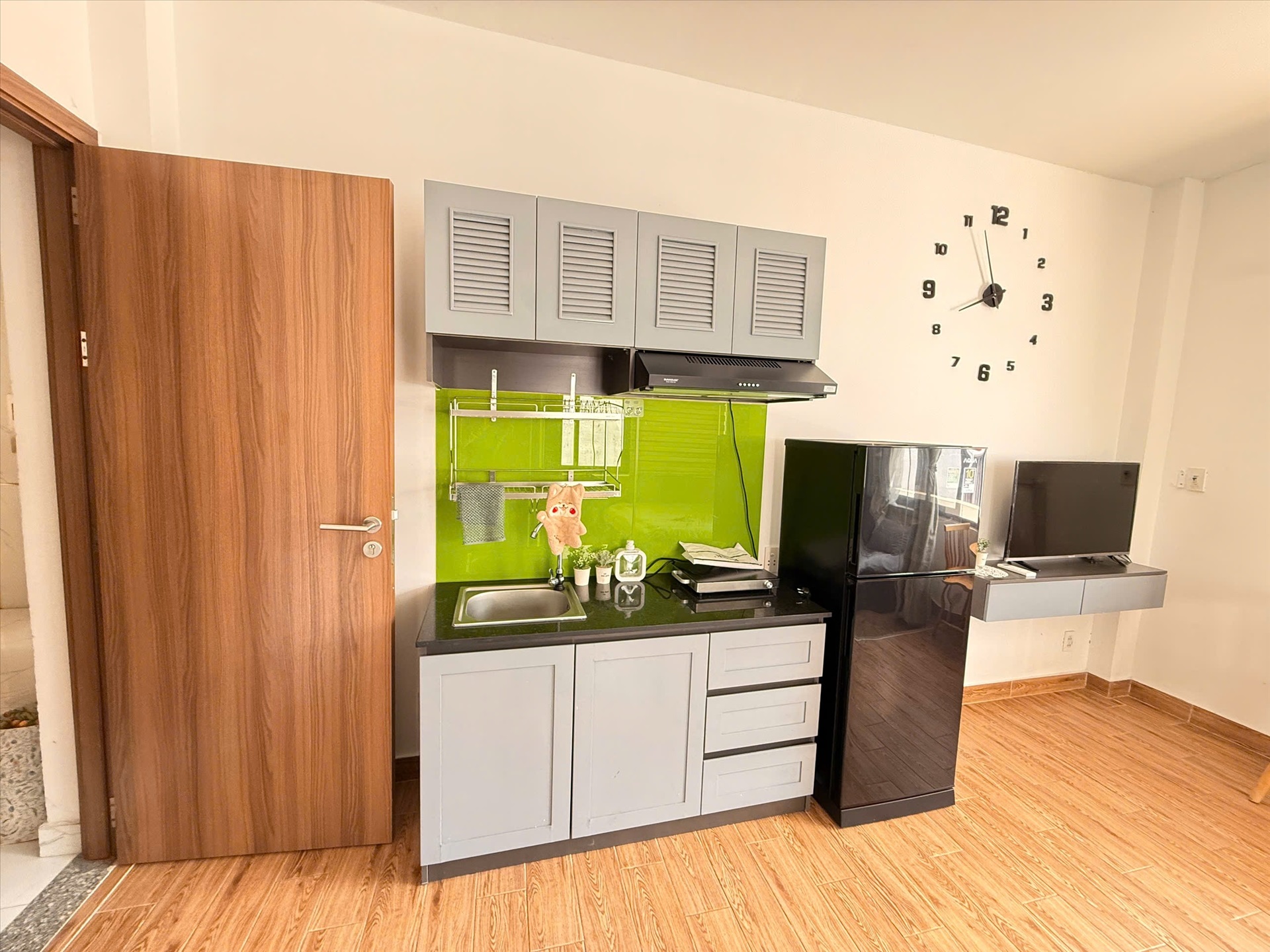 Phòng trọ 1 Phòng ngủ 35m2 tại CY House Lê Văn Sỹ - Tân Bình - Phòng bếp