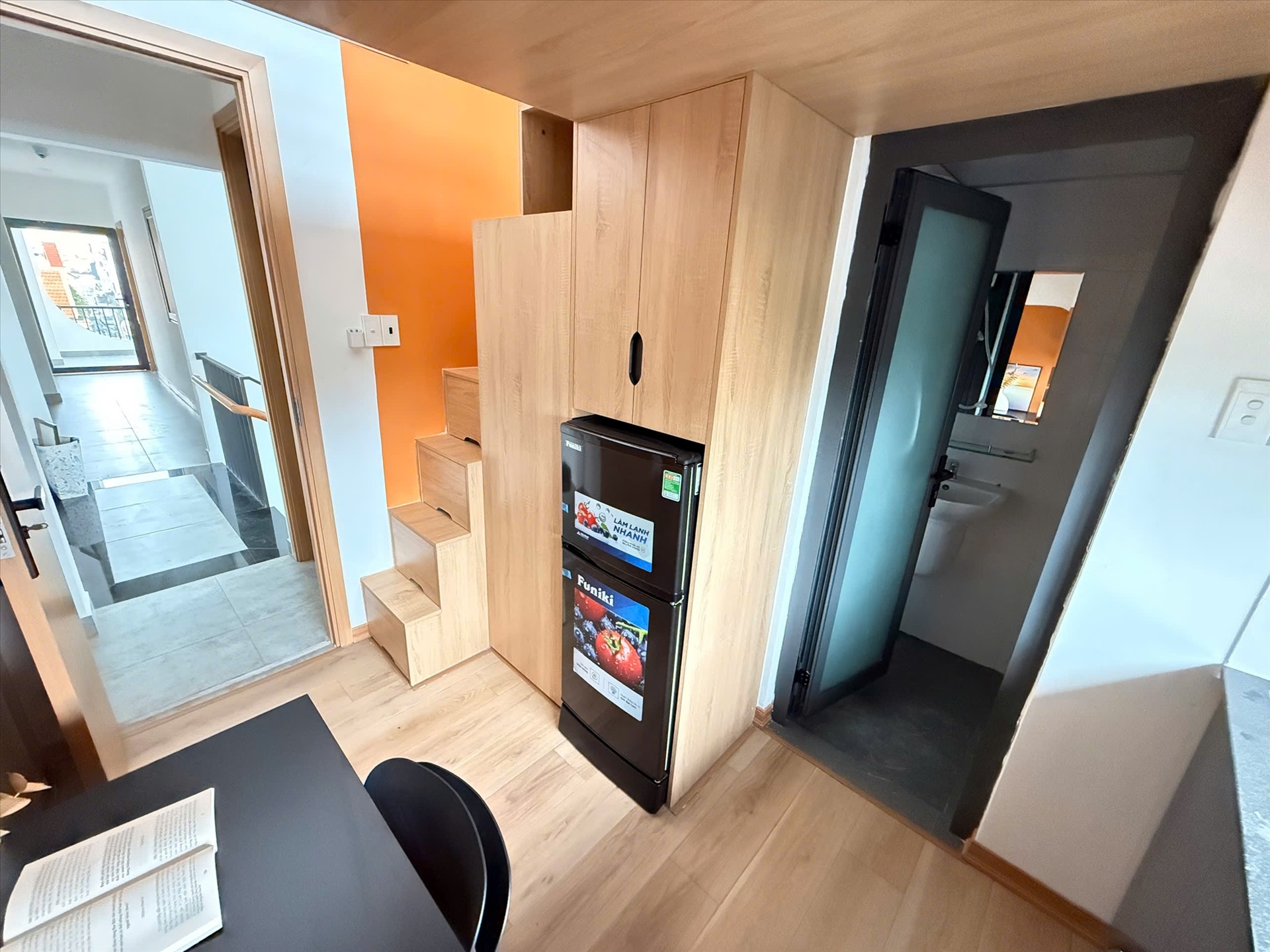 Phòng trọ Duplex 25m2 tại Y House Nguyễn Văn Khối - Gò Vấp - Phòng khách