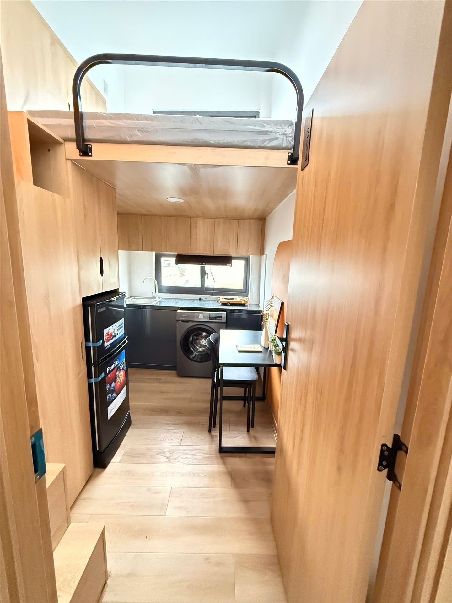 Phòng trọ Duplex 25m2 tại Y House Nguyễn Văn Khối - Gò Vấp - Phòng bếp