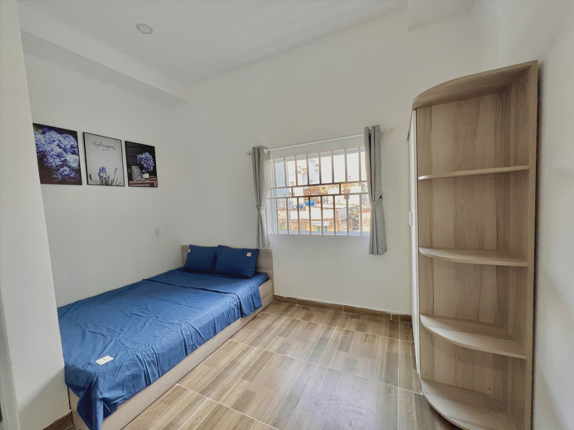Phòng trọ Studio 25m2 tại AT Home Hồ Xuân Hương - Bình Thạnh - Phòng ngủ