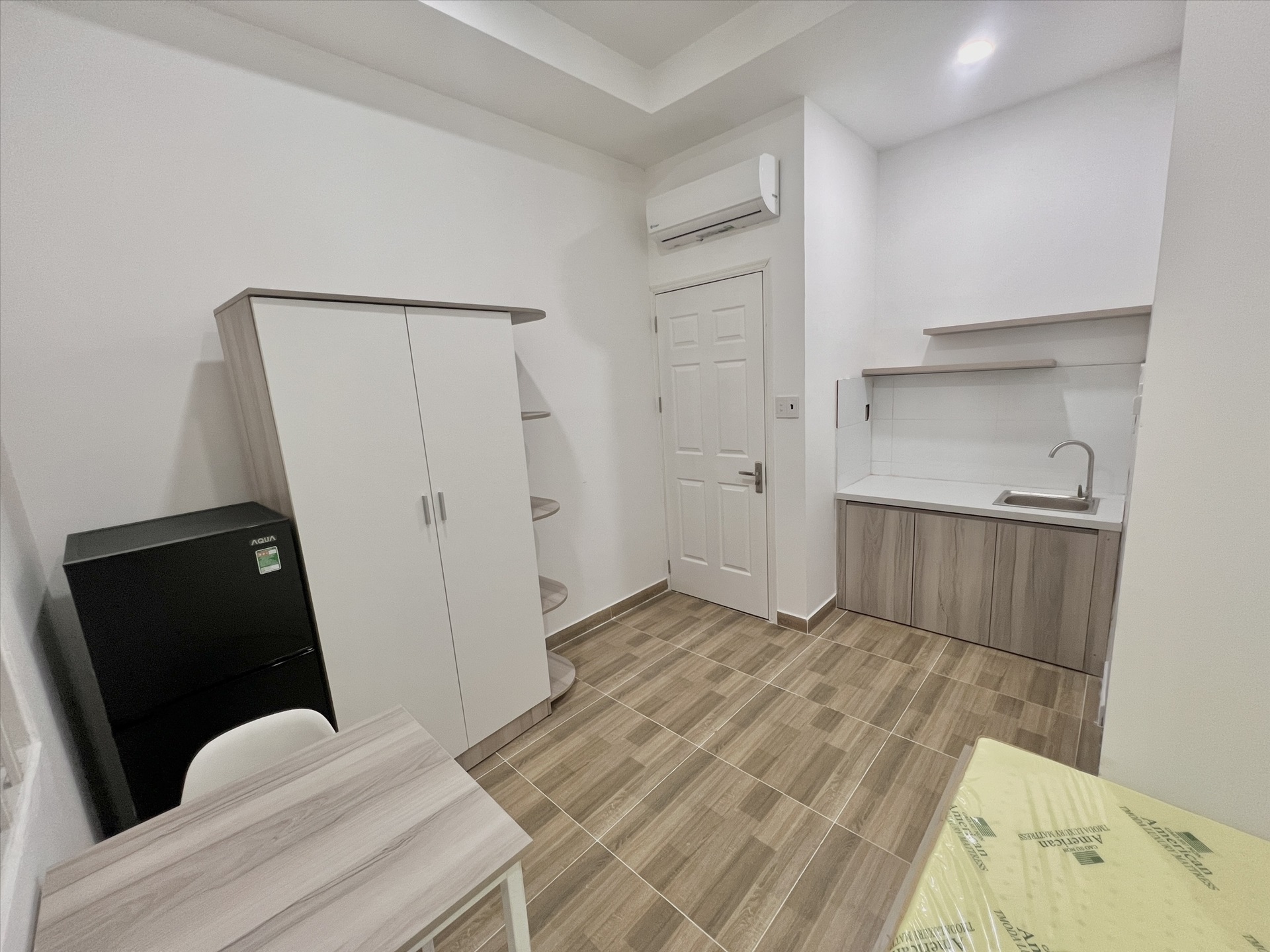Phòng trọ Studio 25m2 tại AT Home Hồ Xuân Hương - Bình Thạnh - Phòng bếp