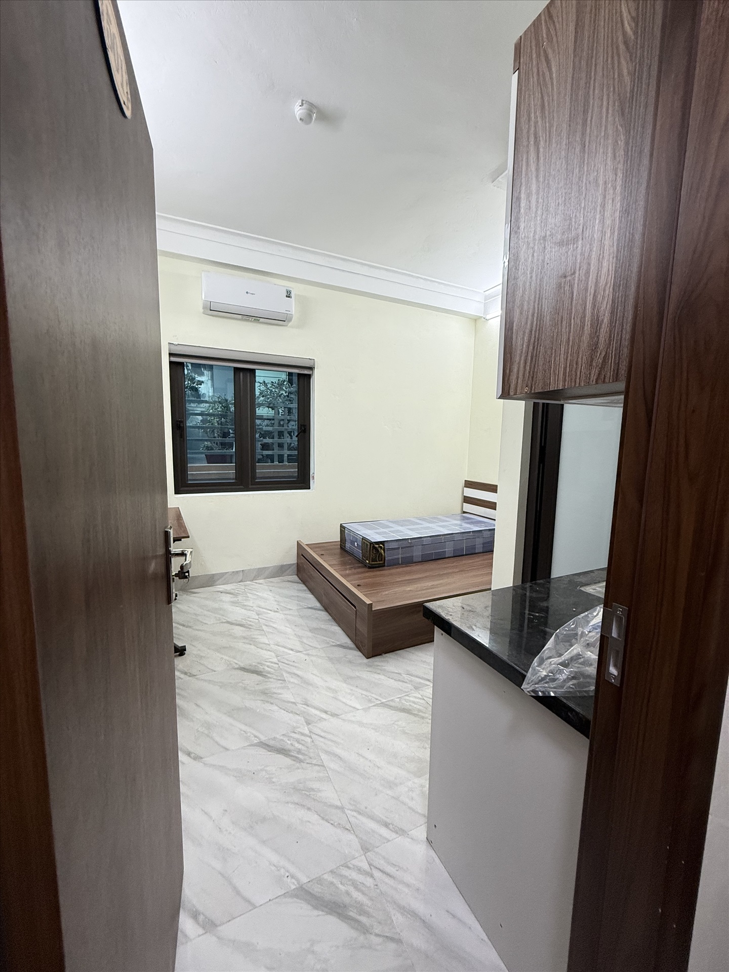 Phòng trọ Studio 20m2 tại NTV Apartment Mỹ Đình - Nam Từ Liêm - Phòng ngủ