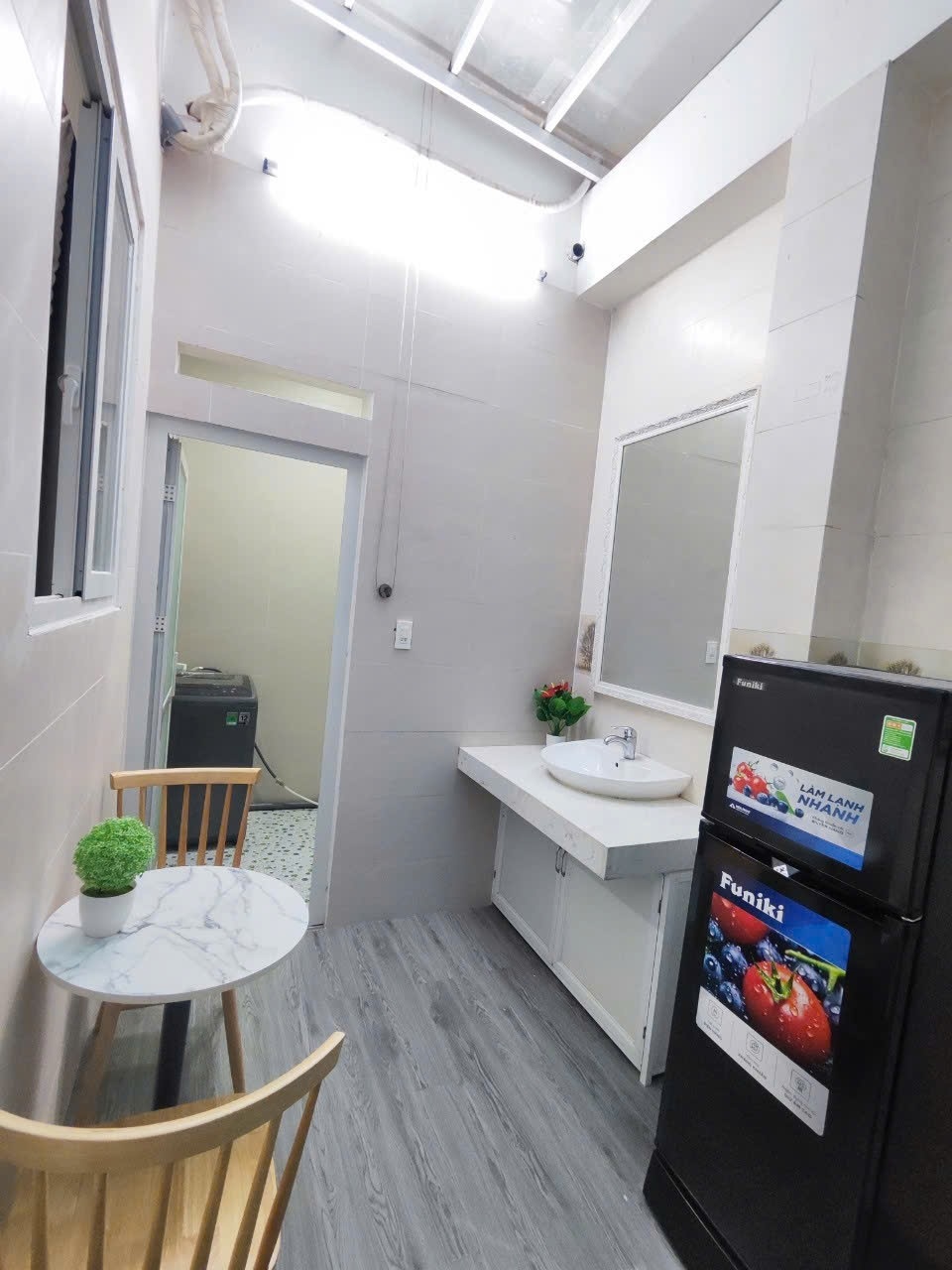 Phòng trọ 1 Phòng ngủ 35m2 tại NL Home Lạc Long Quân - Tân Bình - Phòng bếp