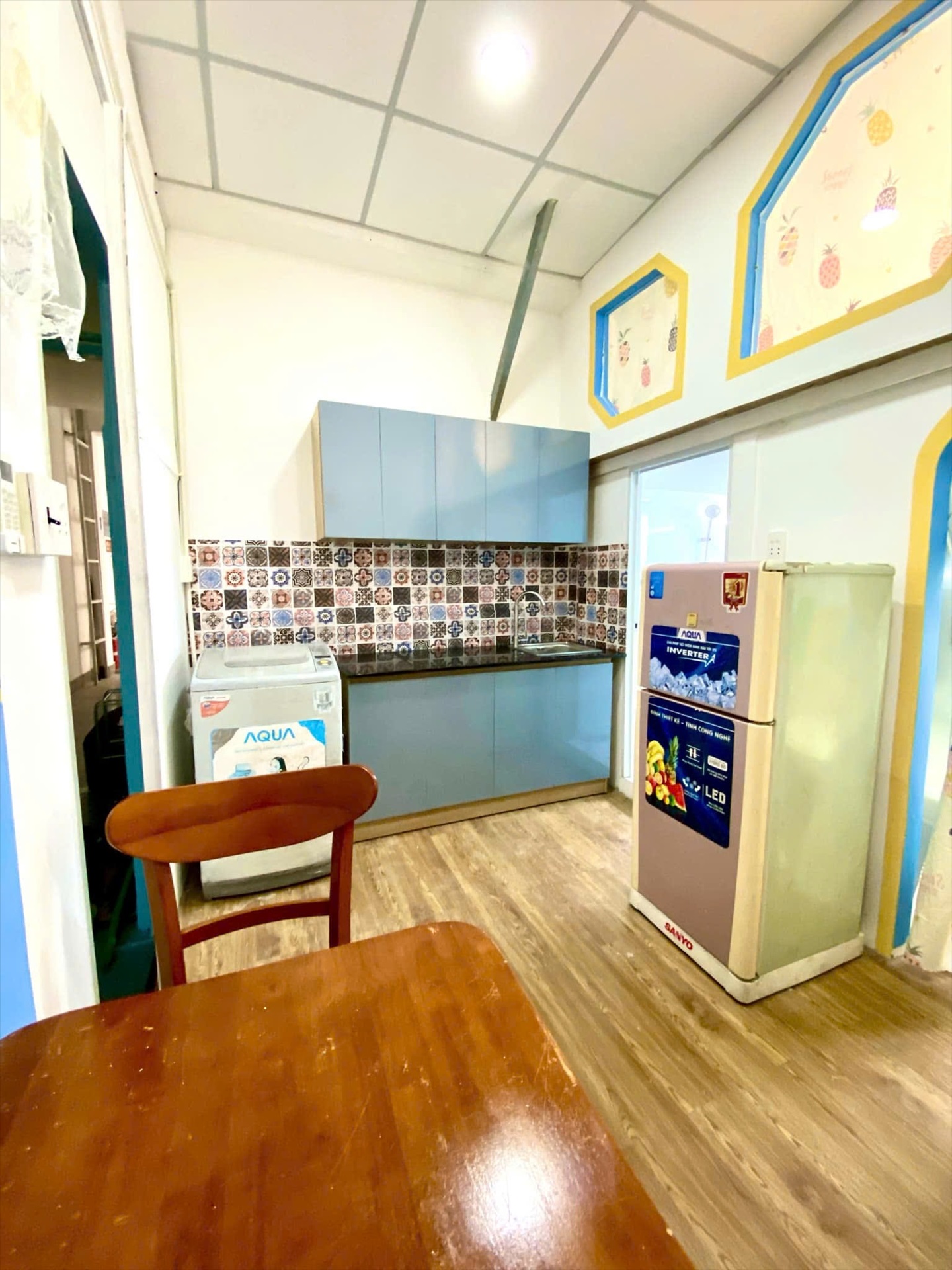 Phòng trọ 2 Phòng ngủ 60m2 tại NL Home Lạc Long Quân - Tân Bình - Phòng bếp