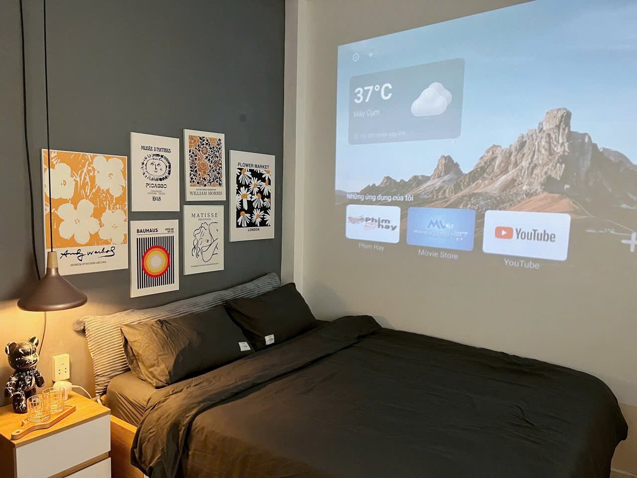 Phòng trọ Studio 30m2 tại FlexiHome Cộng Hòa - Tân Bình - Phòng ngủ