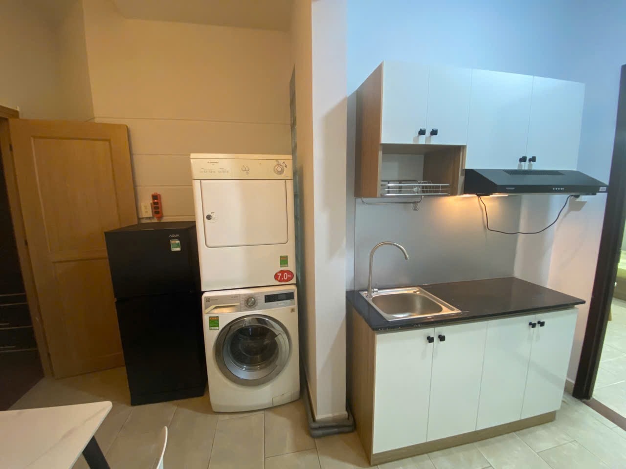 Phòng trọ 2 Phòng ngủ 60m2 tại CM Apartment Lam Sơn - Tân Bình - Phòng bếp