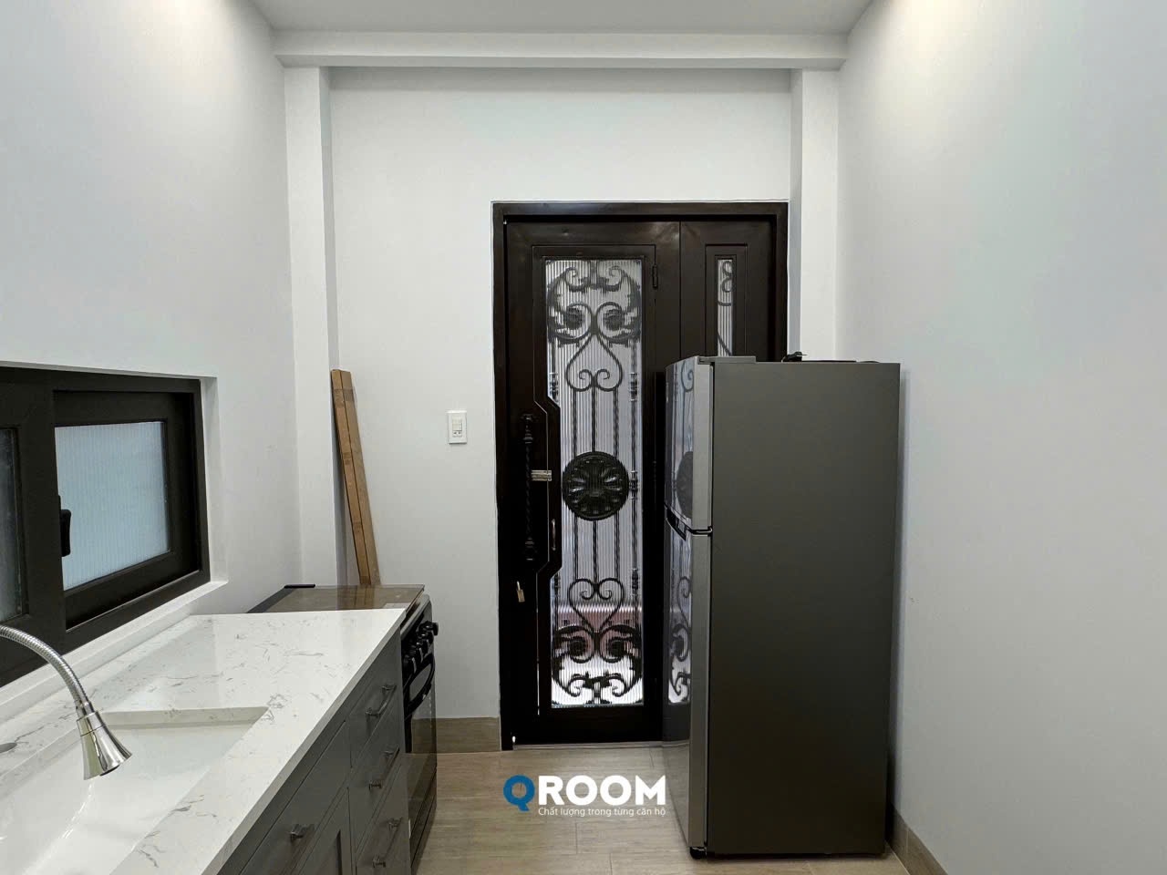Phòng trọ 1 Phòng ngủ 35m2 tại T-Village 3 Pasteur - Quận 3 - Phòng bếp