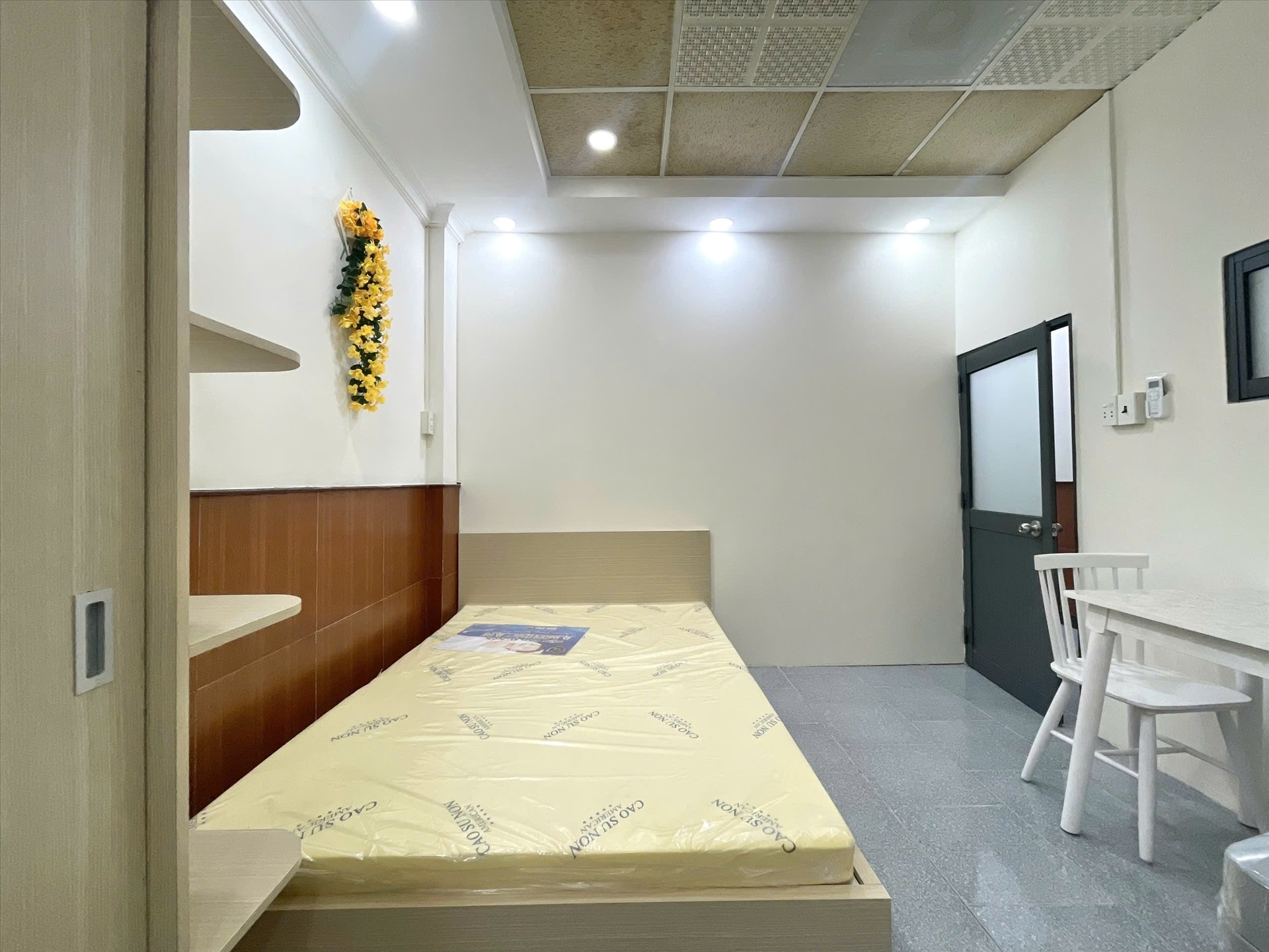 Phòng trọ Studio 30m2 tại TH House Lam Sơn - Phú Nhuận - Phòng ngủ