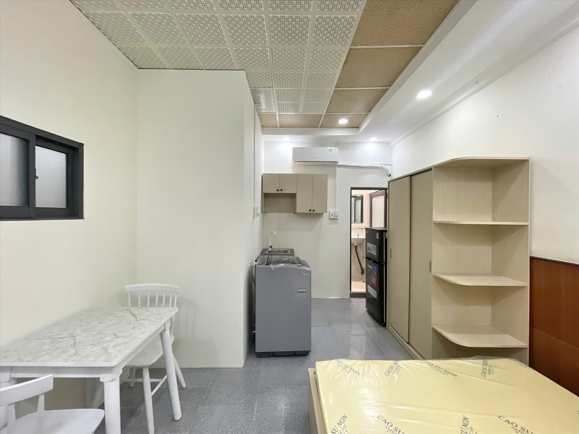 Phòng trọ Studio 30m2 tại TH House Lam Sơn - Phú Nhuận - Phòng bếp