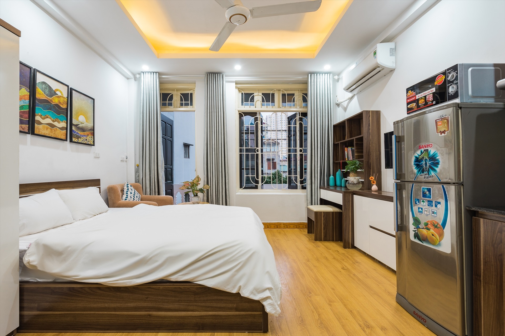 Phòng trọ Sunny Apartment Trần Duy Hưng - Cầu Giấy - Phòng (*)