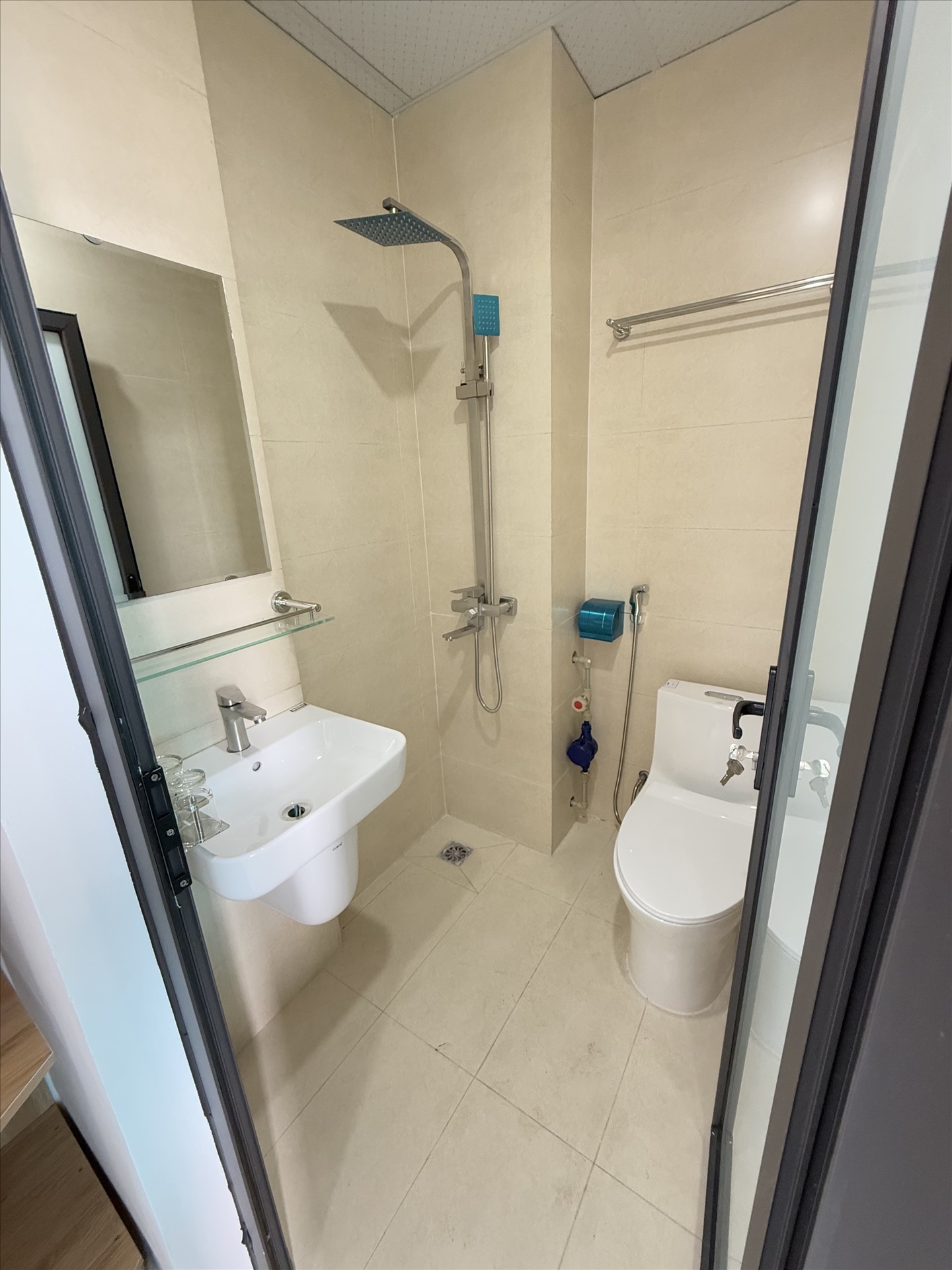 Phòng trọ Duplex 30m2 tại NTV Apartment Cầu Giấy - Cầu Giấy - Phòng tắm