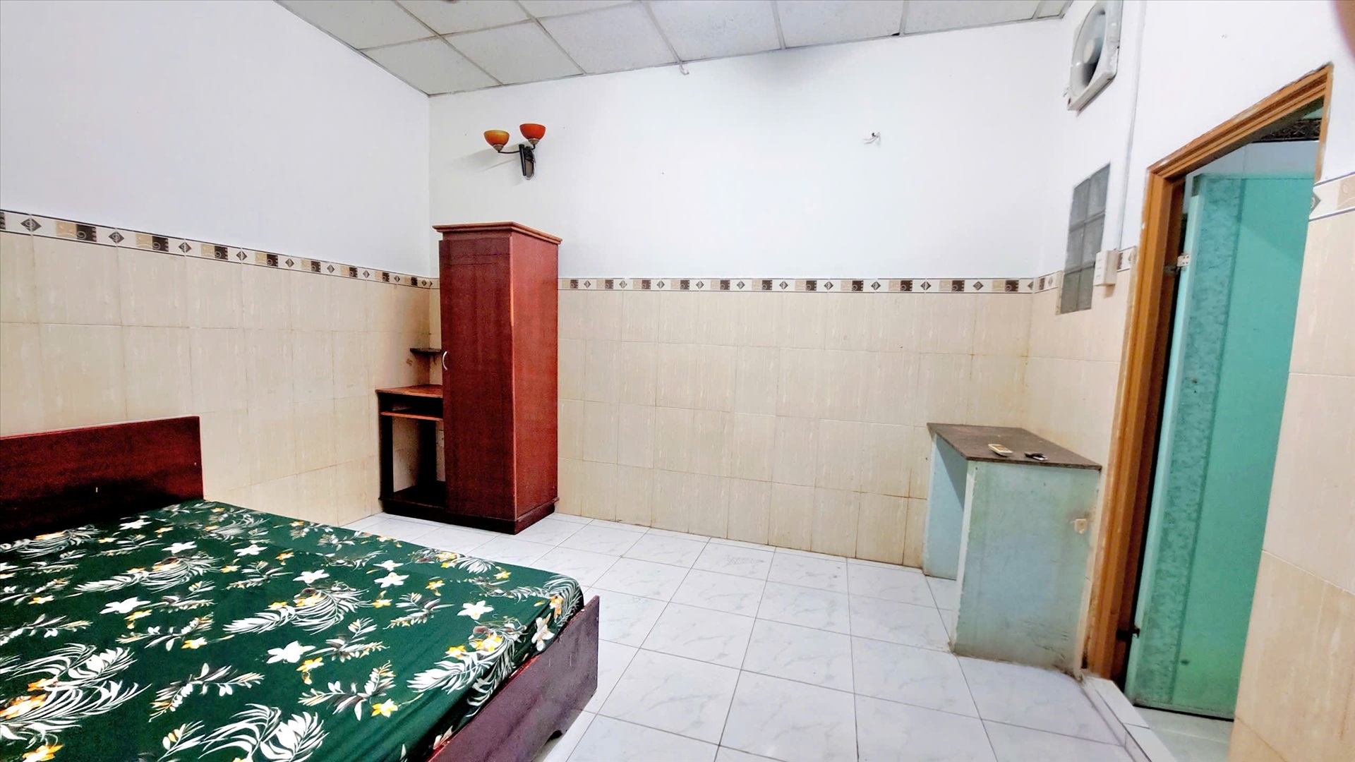 Phòng trọ Studio 30m2 tại AT House Tân Sơn Nhì - Tân Phú - Phòng ngủ