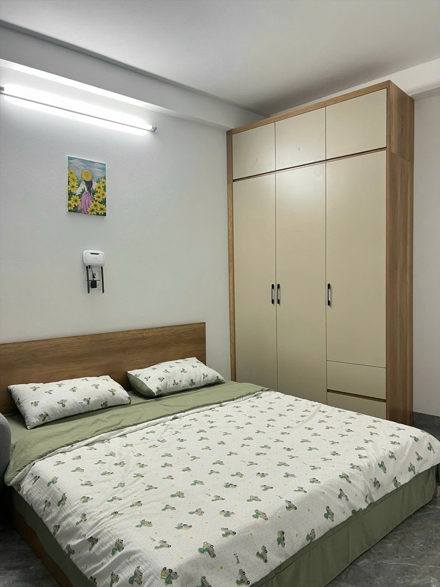 Phòng trọ Studio 40m2 tại KC Land Trung Kính - Cầu Giấy - Phòng ngủ