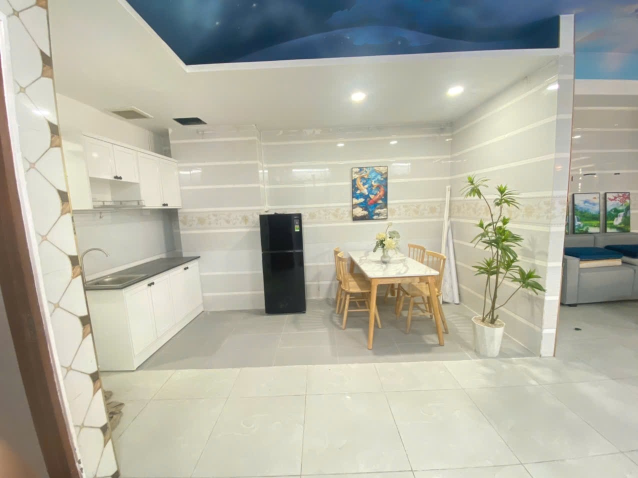 Phòng trọ 2 Phòng ngủ 90m2 tại NĐ Apartment Chu Văn An - Bình Thạnh - Phòng bếp