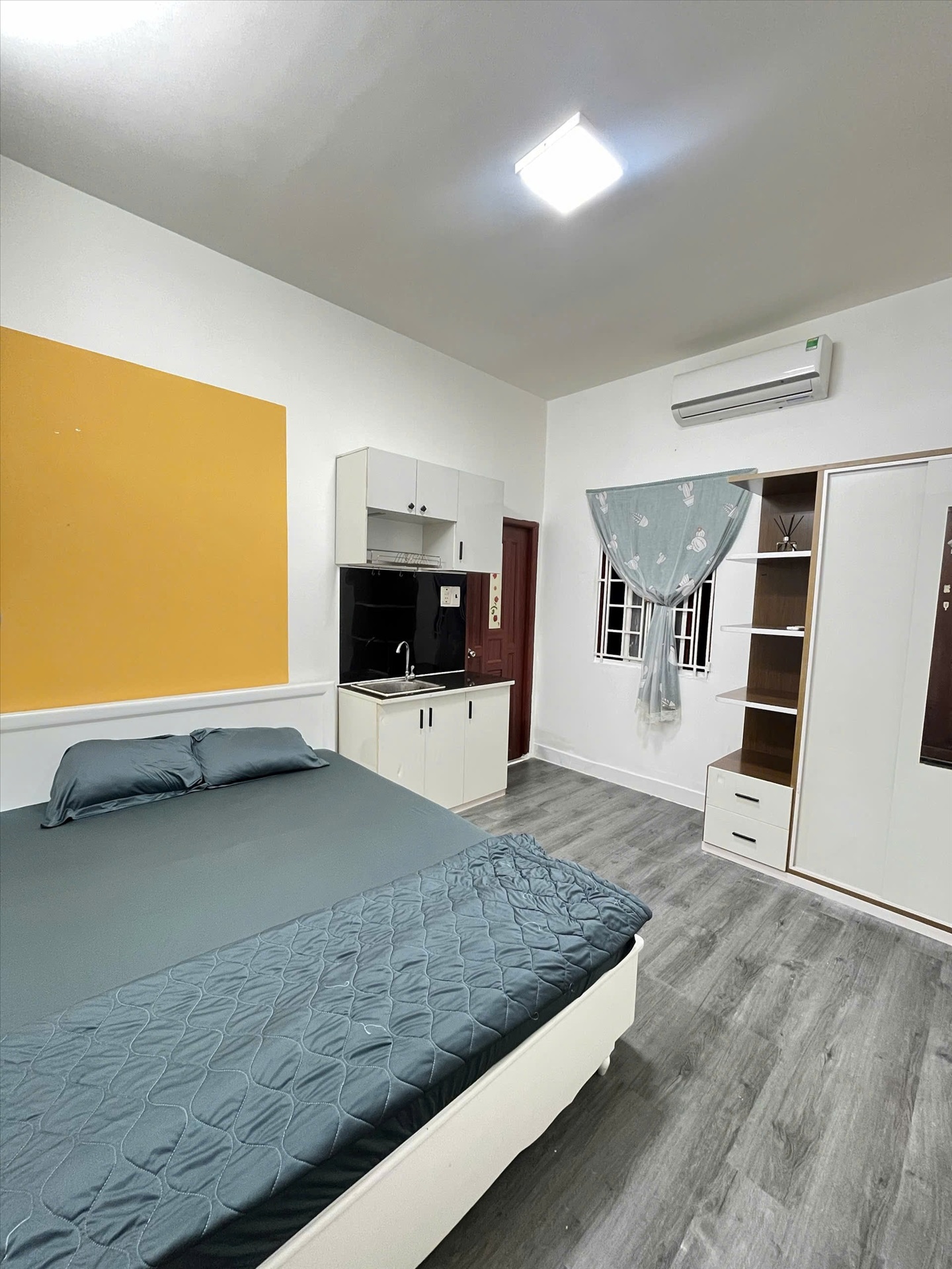 Phòng trọ Studio 30m2 tại DH Home Thích Minh Nguyệt - Tân Bình - Phòng ngủ