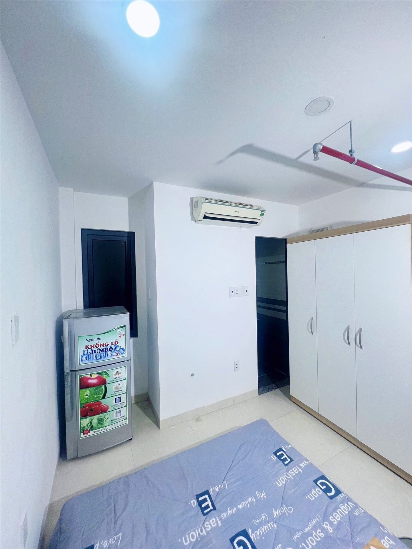 Phòng trọ Studio 20m2 tại Fam House Quang Trung - Gò Vấp - Phòng ngủ