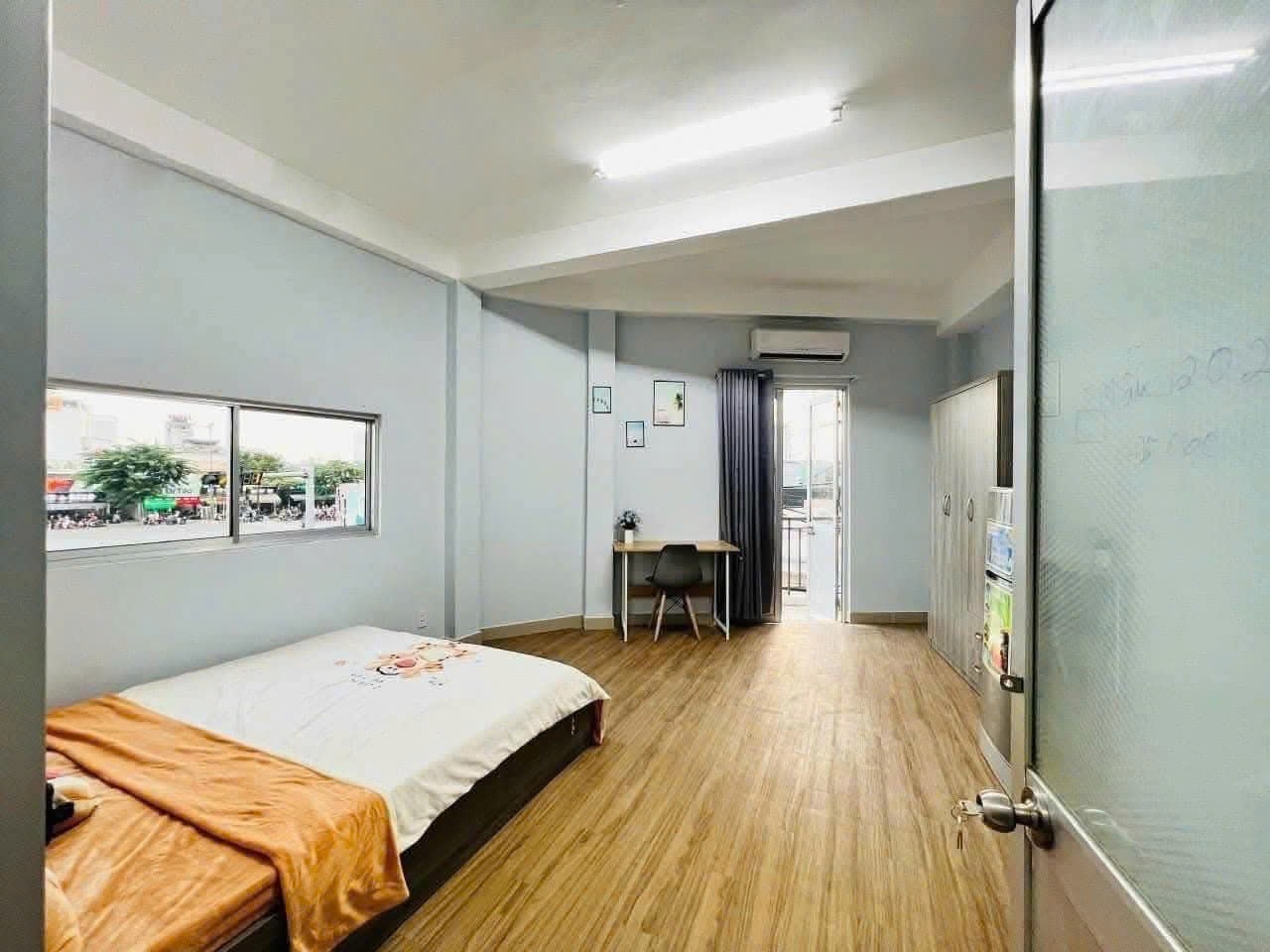 Phòng trọ Studio 28m2 tại PK Home Nguyễn Xí - Bình Thạnh - Phòng khách