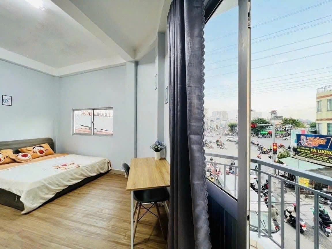 Phòng trọ Studio 28m2 tại PK Home Nguyễn Xí - Bình Thạnh - Ban công