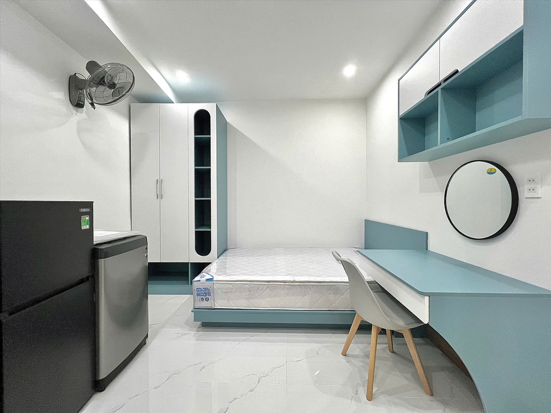 Phòng trọ Studio 25m2 tại XT Apartment Phạm Văn Đồng - Gò Vấp - Phòng ngủ
