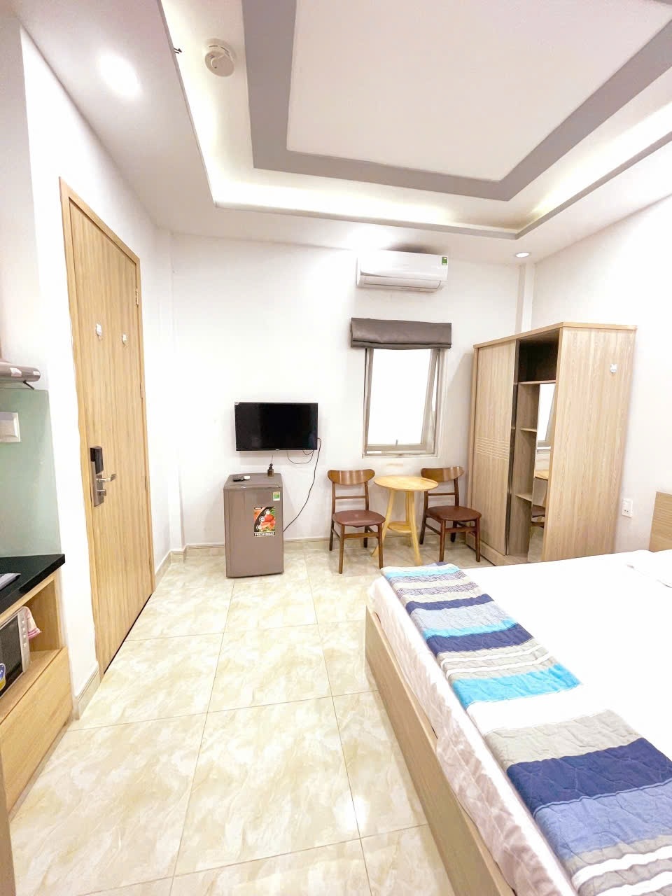 Phòng trọ Studio 30m2 tại AH Home Võ Thị Sáu - Quận 1 - Phòng ngủ