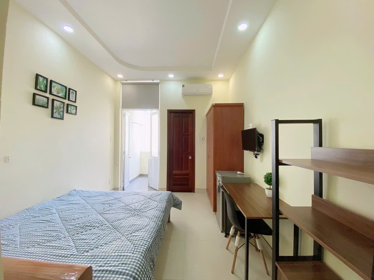 Phòng trọ Studio 20m2 tại MN Home Nguyễn Đình Chiểu - Quận 3 - Phòng ngủ