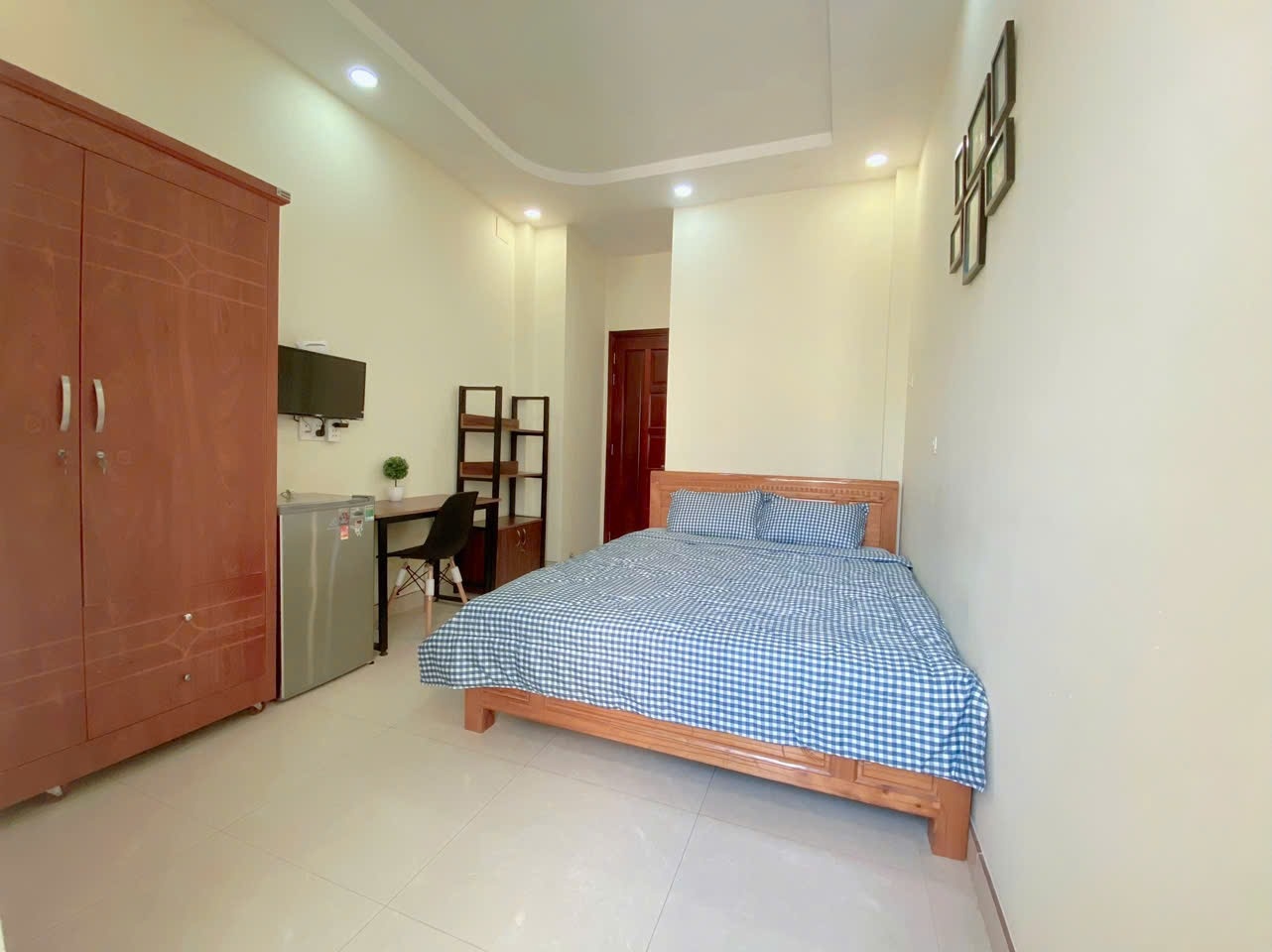 Phòng trọ Studio 20m2 tại MN Home Nguyễn Đình Chiểu - Quận 3 - Phòng ngủ