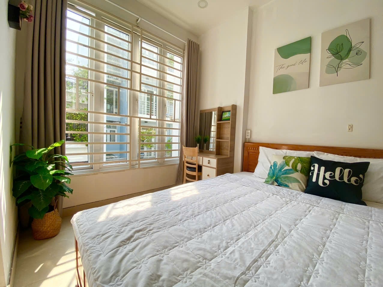 Phòng trọ Studio 25m2 tại MN Home Nguyễn Đình Chiểu - Quận 3 - Phòng ngủ