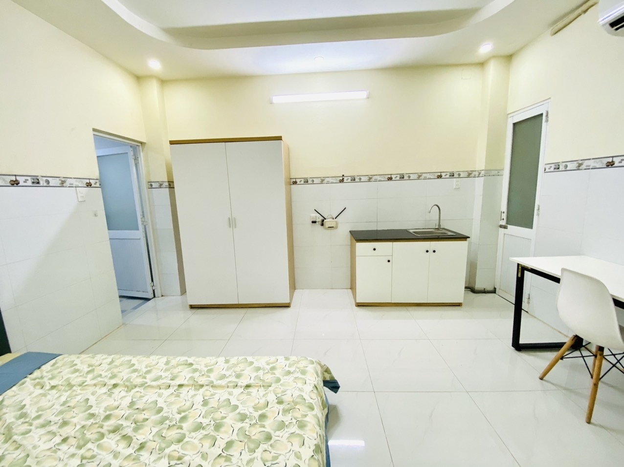 Phòng trọ Studio 30m2 tại Fam Home Đặng Thùy Trâm - Bình Thạnh - Phòng bếp