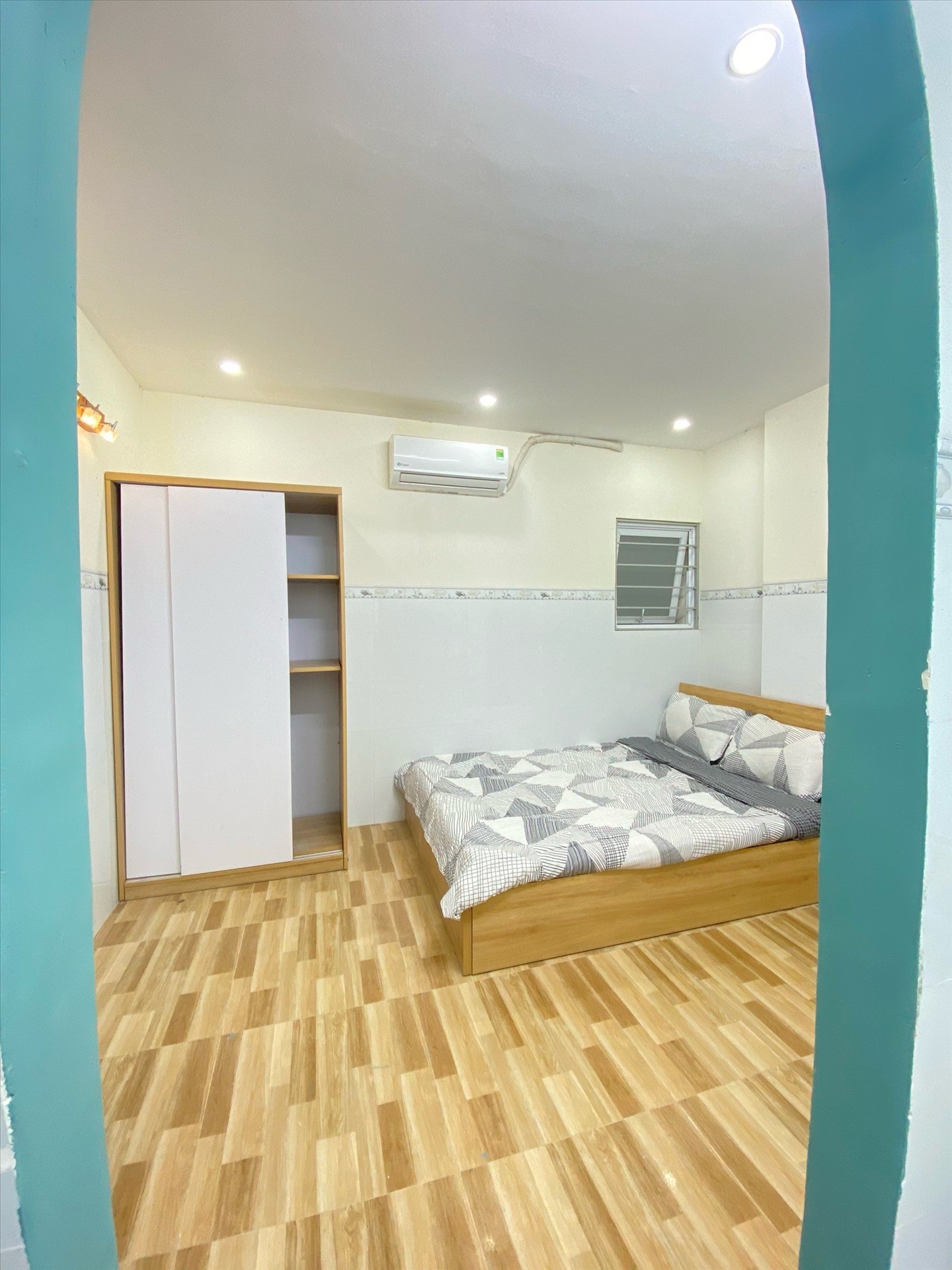 Phòng trọ Studio 25m2 tại Fam Home Đặng Thùy Trâm - Bình Thạnh - Phòng ngủ