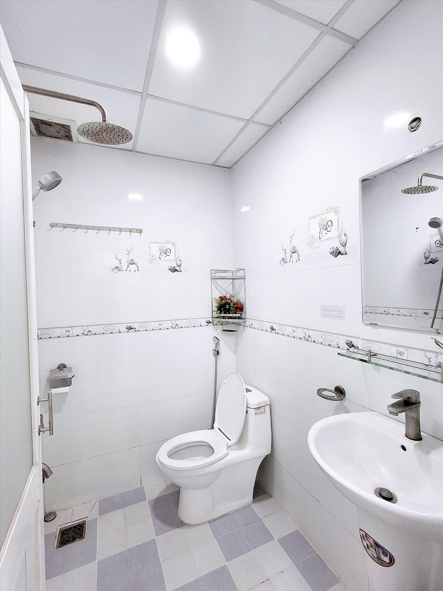 Phòng trọ Studio 30m2 tại Fam Home Đặng Thùy Trâm - Bình Thạnh - Phòng tắm