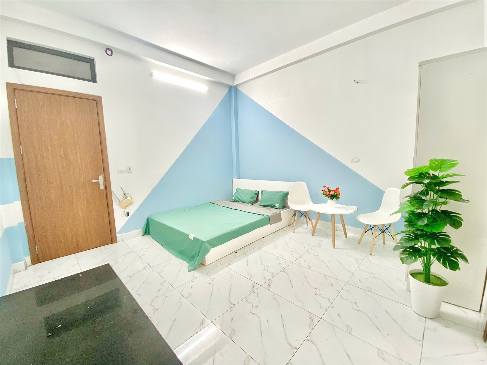 Phòng trọ Studio 25m2 tại TL Housing Mỹ Đình - Nam Từ Liêm - Phòng ngủ