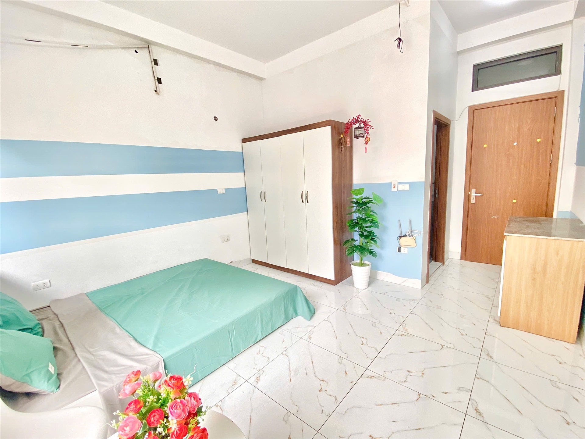 Phòng trọ Studio 25m2 tại TL Housing Mỹ Đình - Nam Từ Liêm - Phòng ngủ