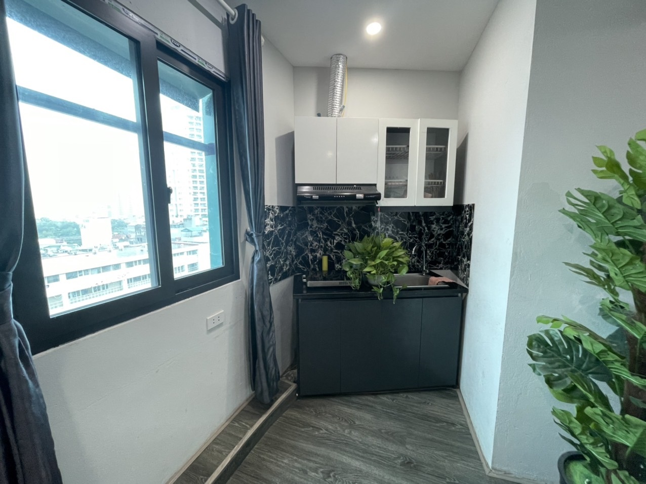 Phòng trọ 1 Phòng ngủ 30m2 tại Sunny Apartment Xuân Thủy - Cầu Giấy - Phòng bếp
