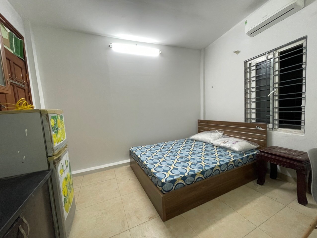 Phòng trọ Studio 25m2 tại Sunny Apartment Trần Duy Hưng - Cầu Giấy - Phòng ngủ
