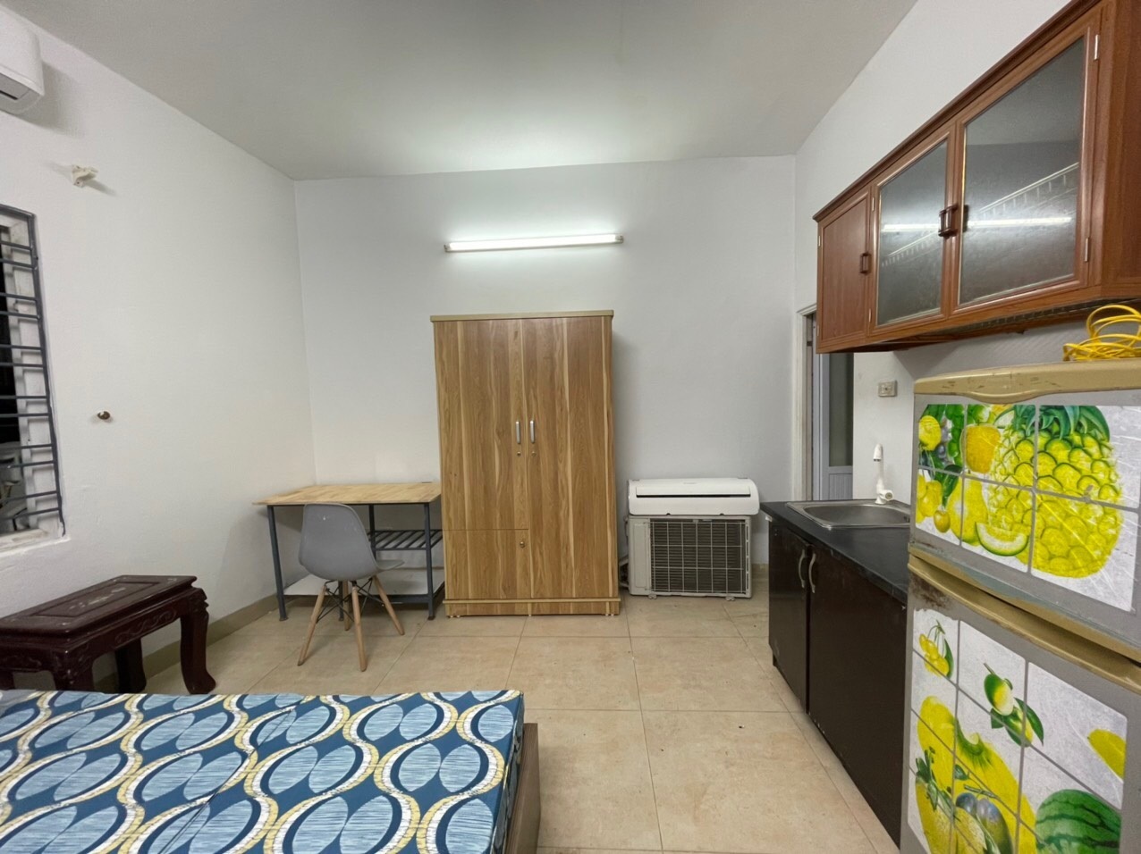 Phòng trọ Studio 25m2 tại Sunny Apartment Trần Duy Hưng - Cầu Giấy - Phòng bếp