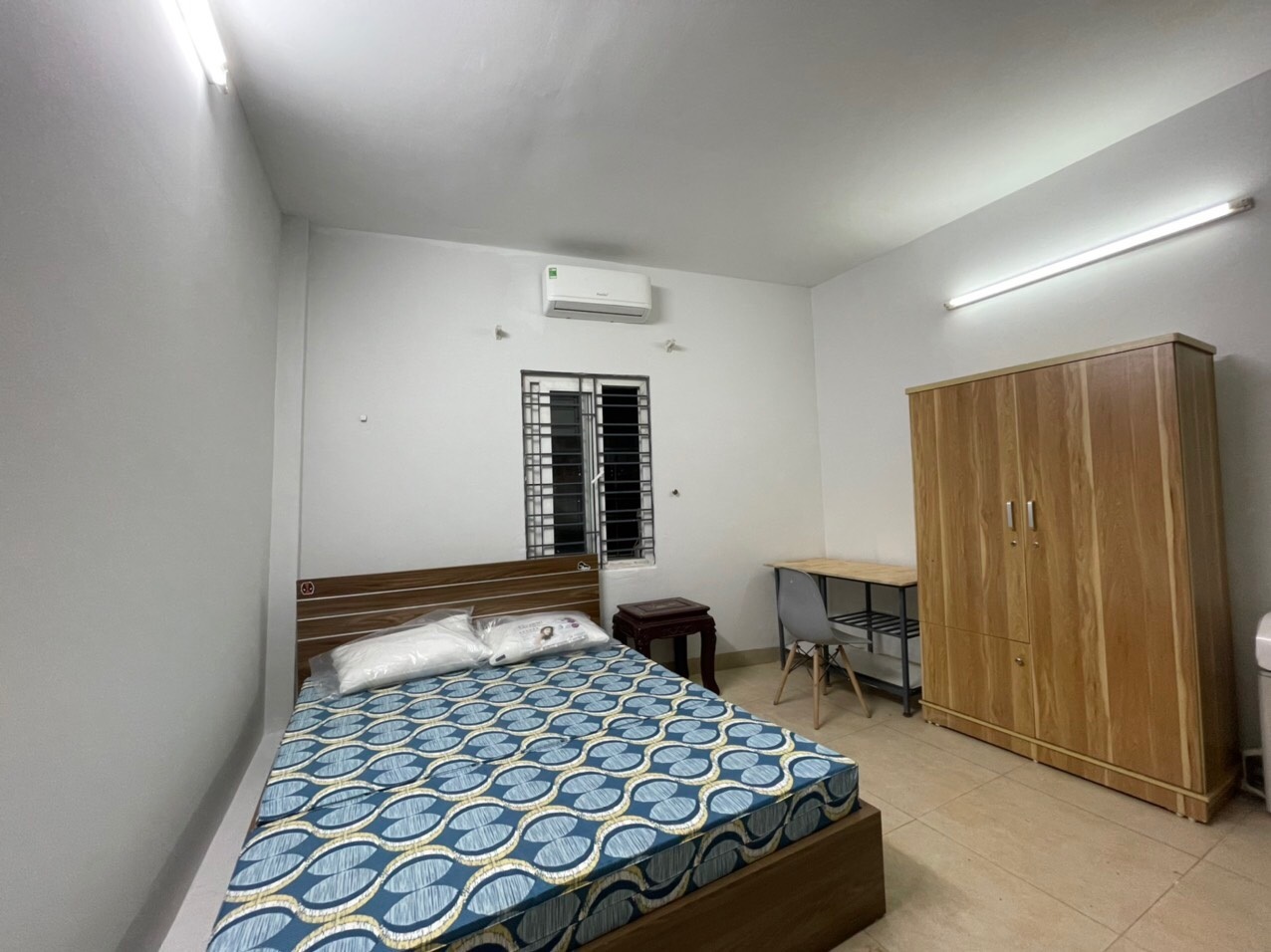 Phòng trọ Studio 25m2 tại Sunny Apartment Trần Duy Hưng - Cầu Giấy - Phòng ngủ