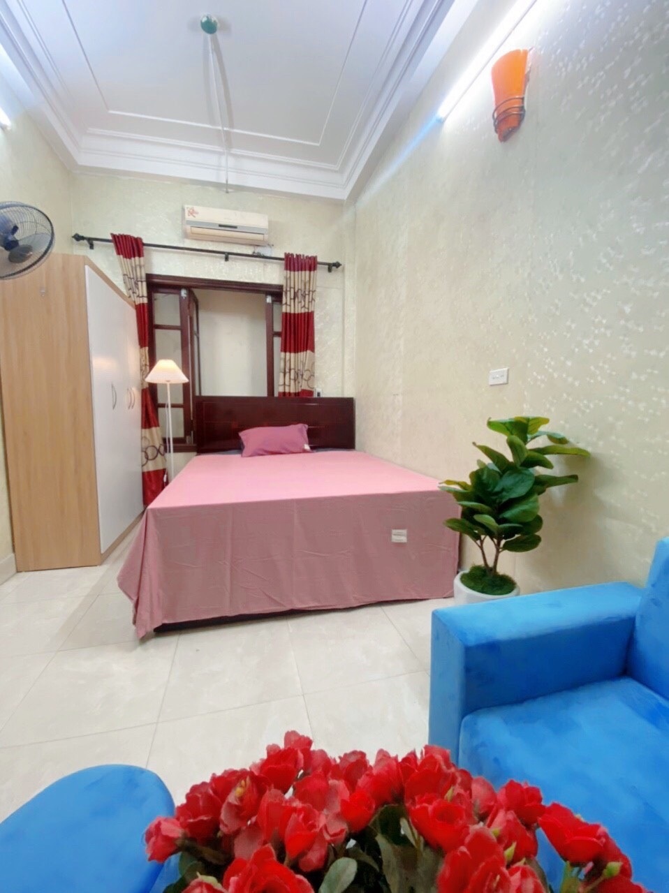 Phòng trọ Studio 25m2 tại TL Housing Trần Duy Hưng - Cầu Giấy - Phòng ngủ